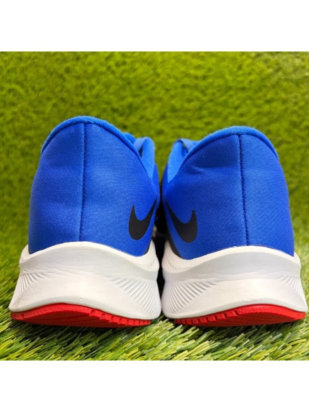 Nike Quest 3 Mens Size 10 Blue Black Athletic Running Walking Shoes Sneakers